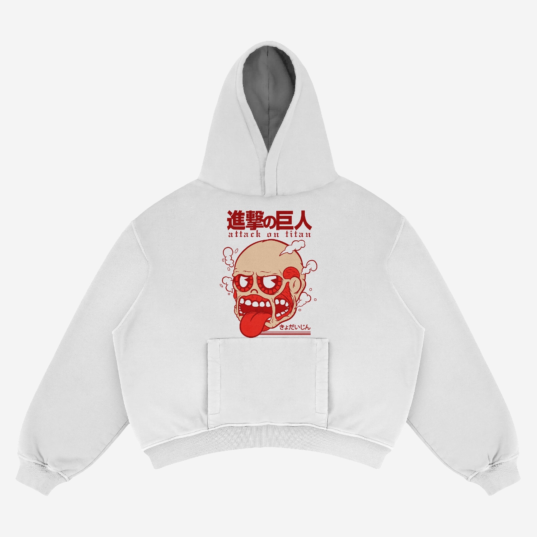 Attack on Titan Armored Titan Hoodie - 100% Cotton, Graphic Street - Style - Seakoff