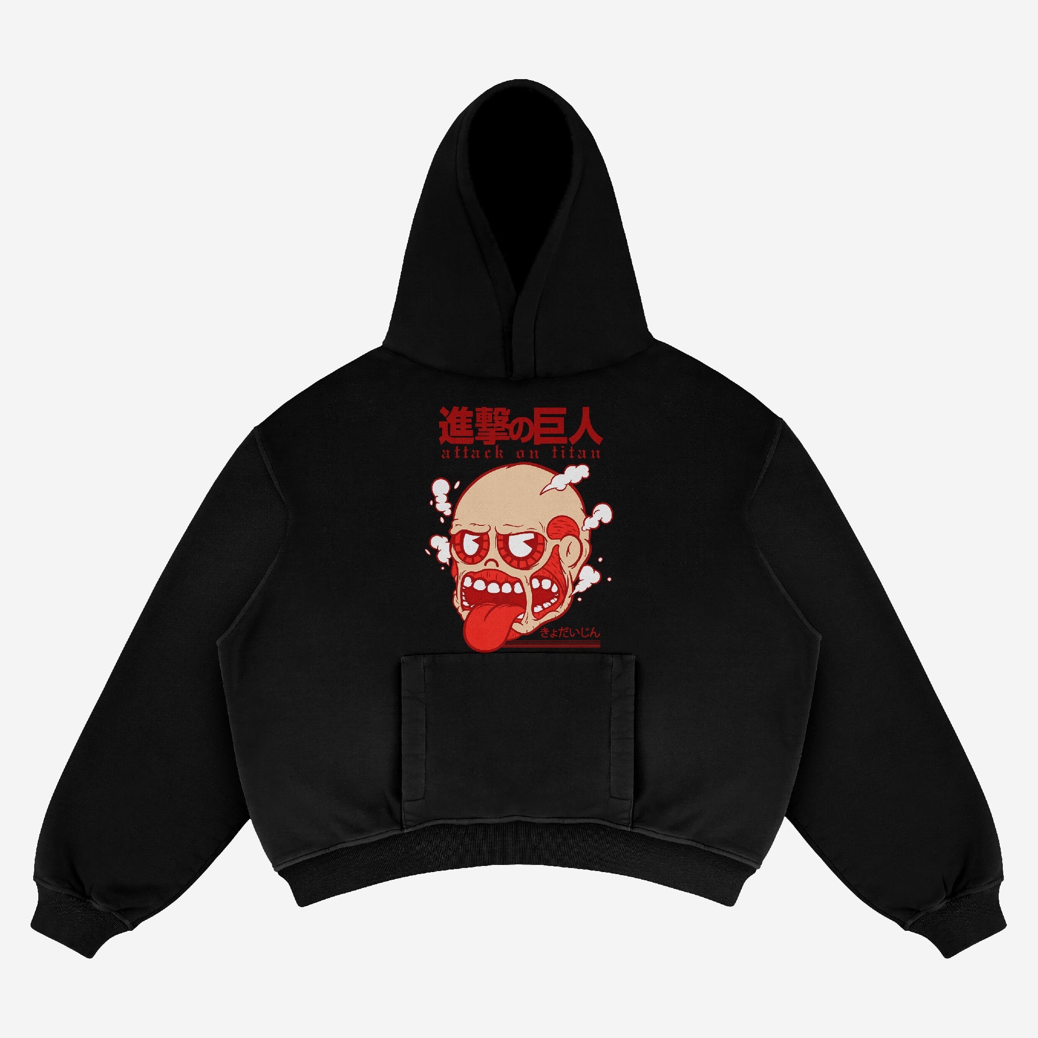 Attack on Titan Armored Titan Hoodie - 100% Cotton, Graphic Street - Style - Seakoff