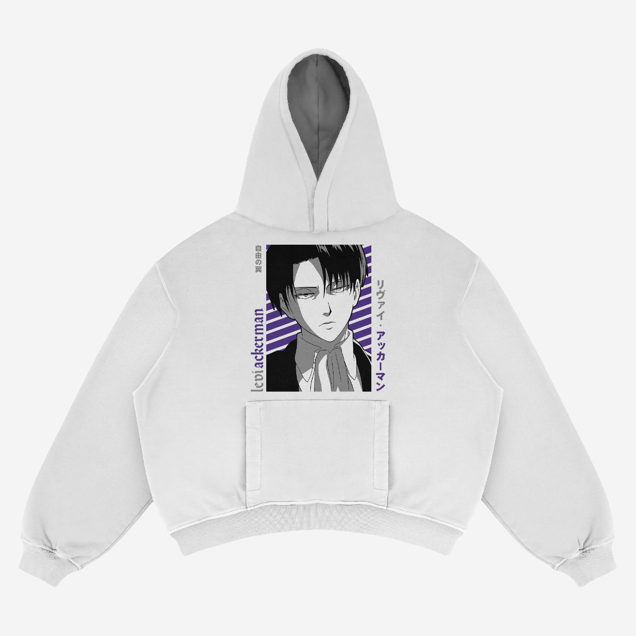 Attack on Titan Levi and Eren Hoodie - 100% Cotton, Graphic Street - Style - Seakoff