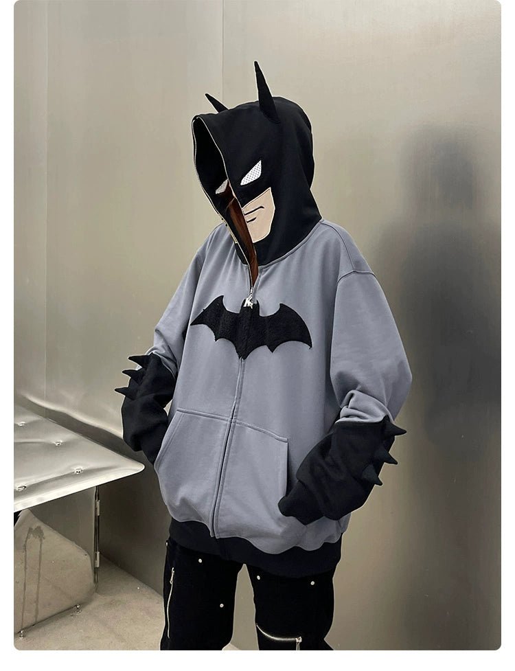 Batman Hulk Full-Zip Hoodie - Seakoff