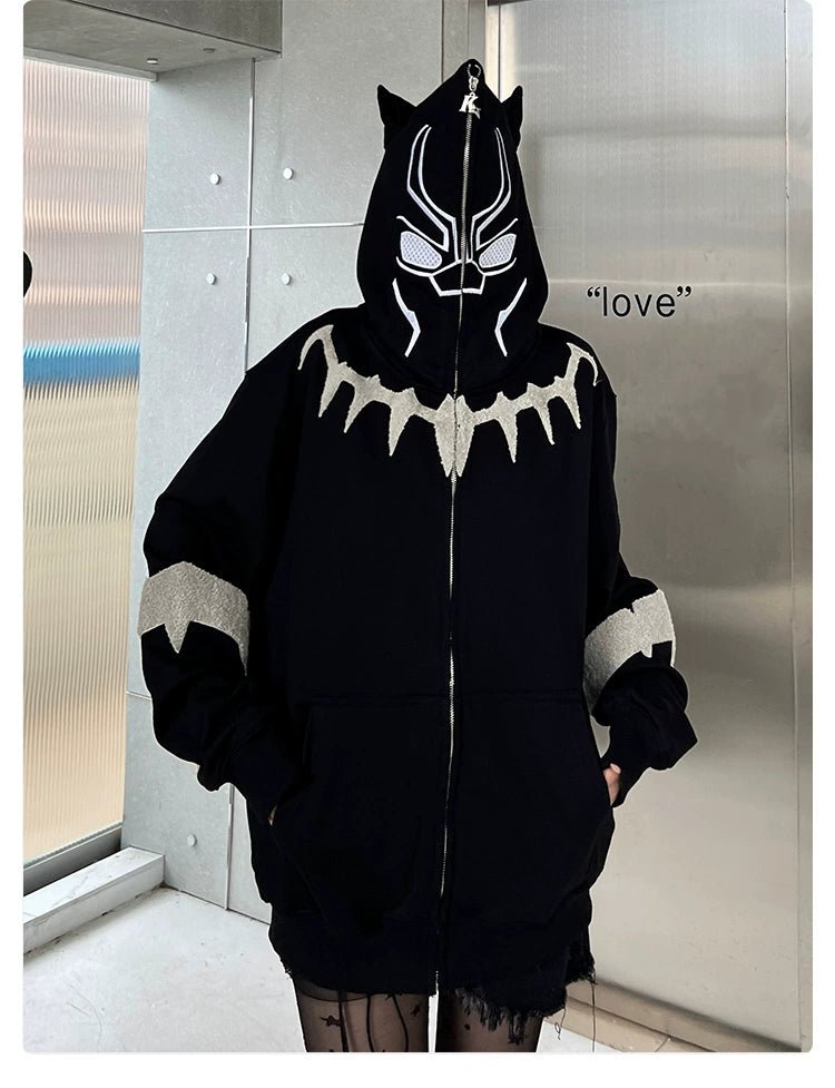 Black Panther Full-Zip Hoodie - Seakoff