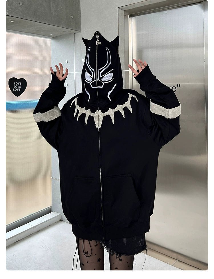 Black Panther Full-Zip Hoodie - Seakoff