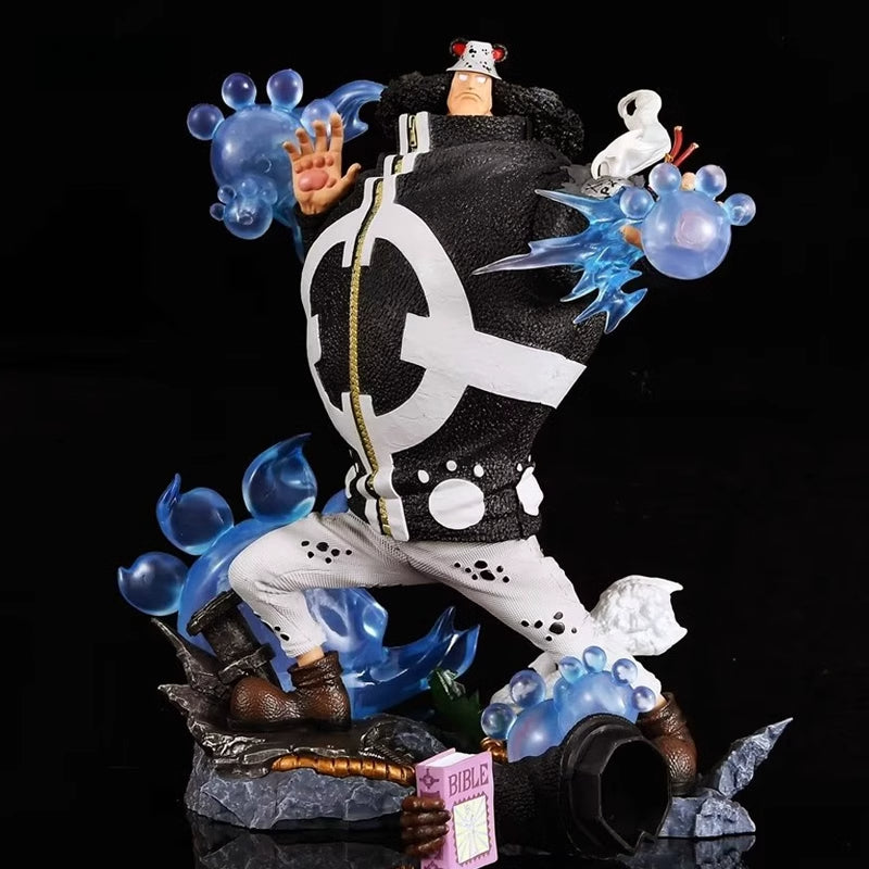 Trafalgar Law Action Figurine – 32cm with Glowing Base & Bubbles, Limited Edition – One Piece Collectible