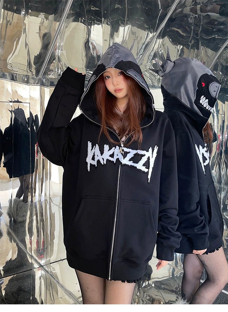 Chainsaw Man Full Zip Hoodie - Seakoff