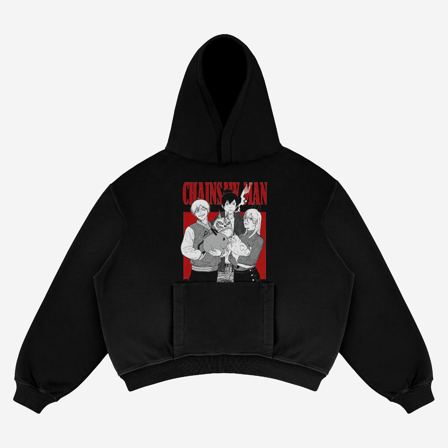 Chainsaw Man Hoodie - 100% Cotton, Graphic Street - Style Anime Apparel - Seakoff