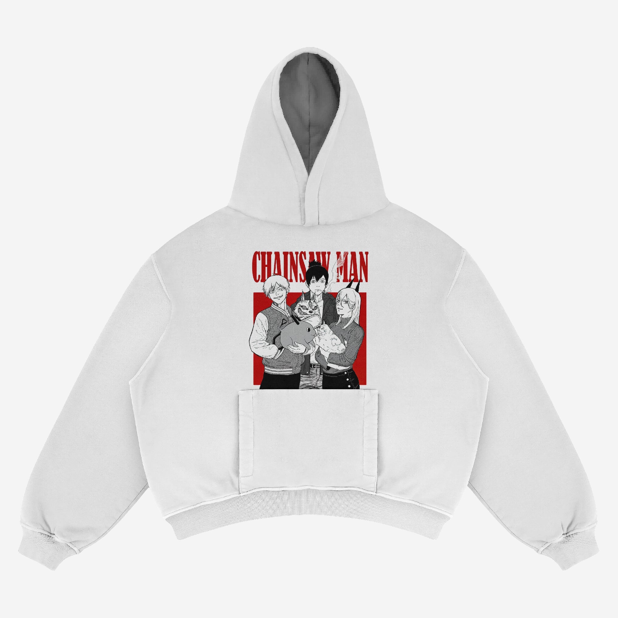 Chainsaw Man Hoodie - 100% Cotton, Graphic Street - Style Anime Apparel - Seakoff