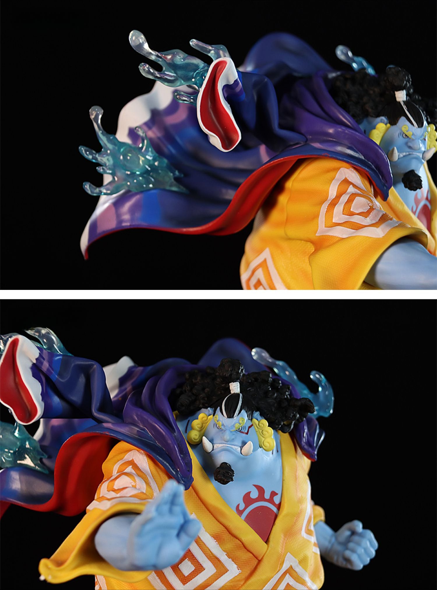 Estatueta de ação Jinbe - 31 cm com efeitos dinâmicos da água, edição limitada - colecionável de uma peça