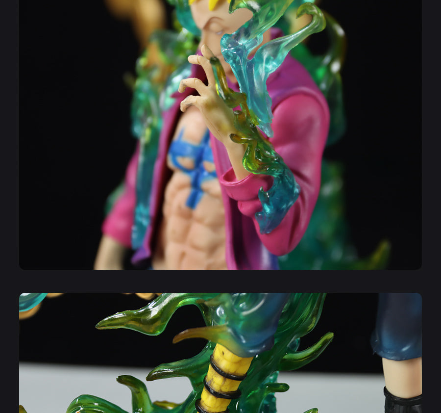 Figura Franky Action - 34 cm con efectos en llamas y detalles mecánicos, edición limitada - One Piece Coleccionable