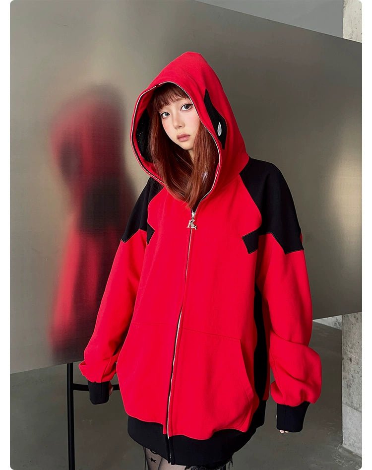 Deadpool Full Zip Hoodie - Seakoff