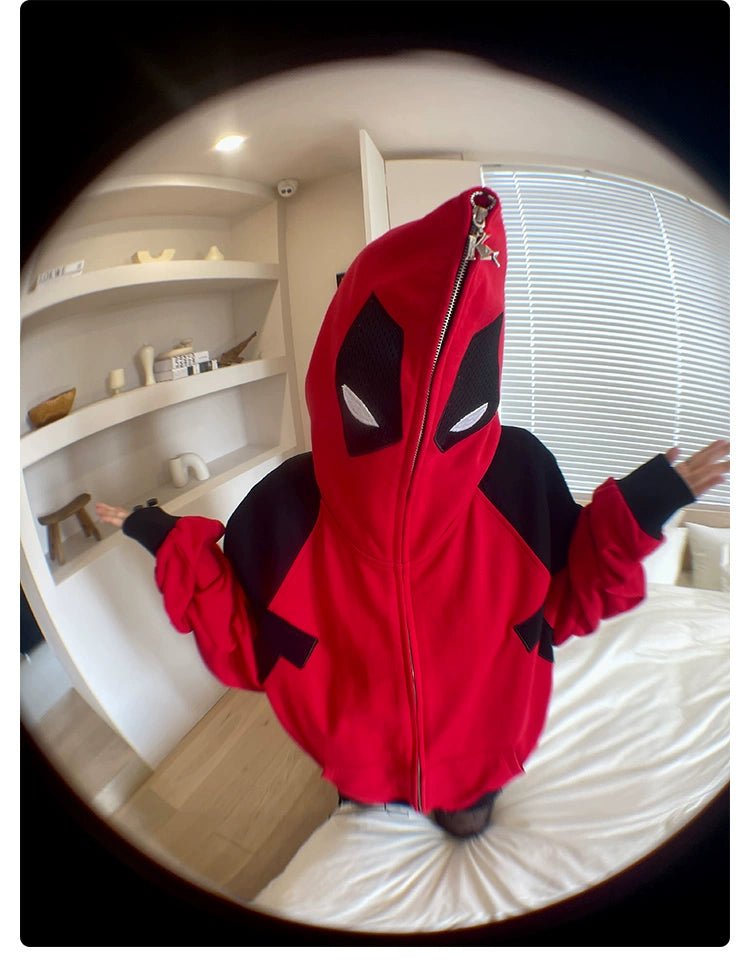 Deadpool Full Zip Hoodie - Seakoff