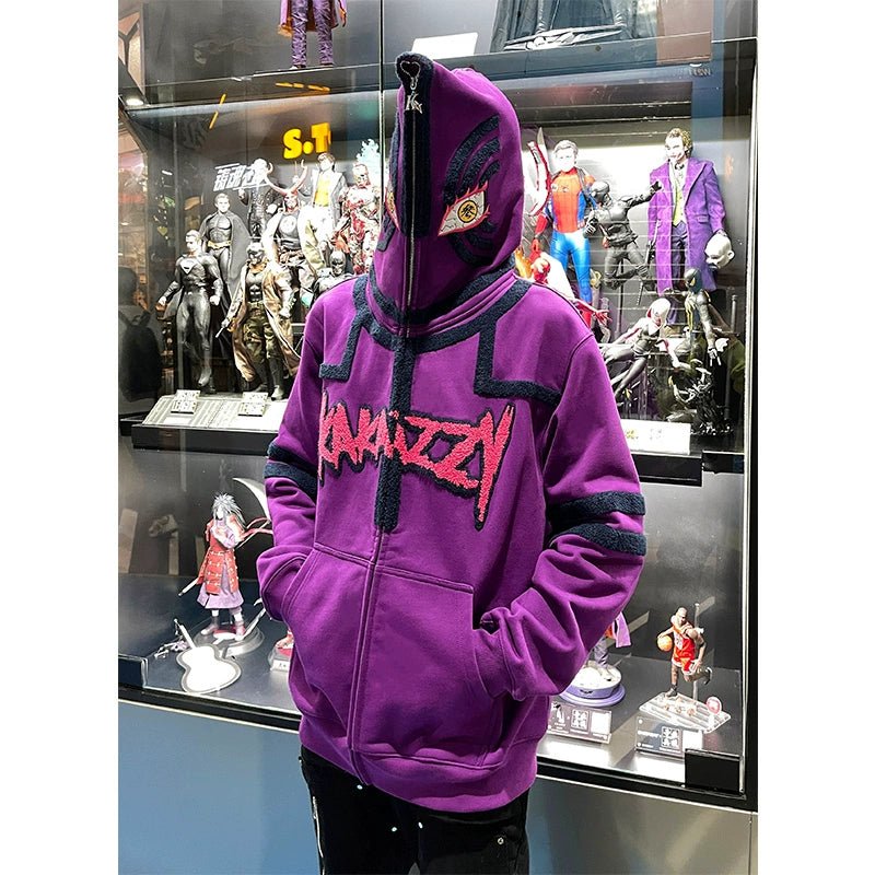 Demon Slayer Full Zip Hoodie - Seakoff