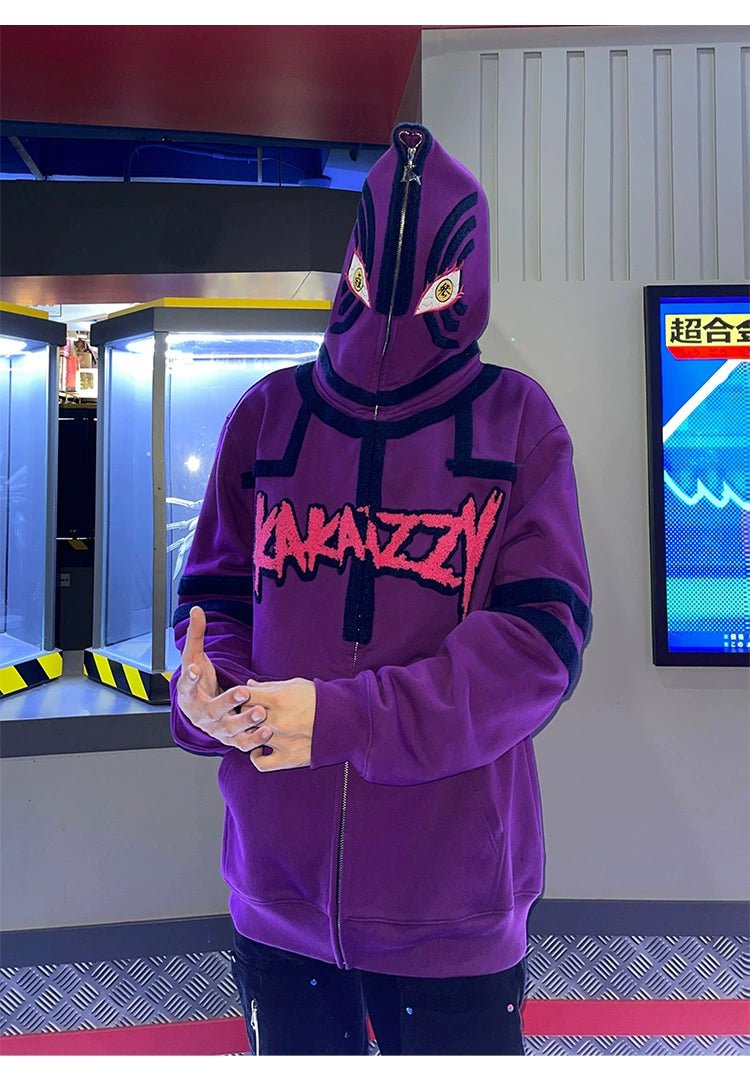 Demon Slayer Full Zip Hoodie - Seakoff