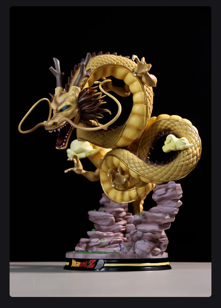 沉龍龍Z收藏人物 - 綠色和金色版本,35厘米,2.35kg,令人驚嘆的細節