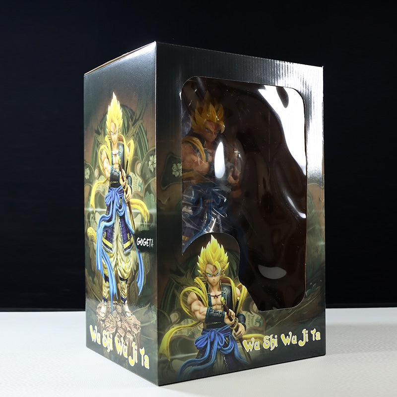 Goku Dragon Ball Z Figura - 31 cm, 1.1 kg, pose de espada, premium coleccionable