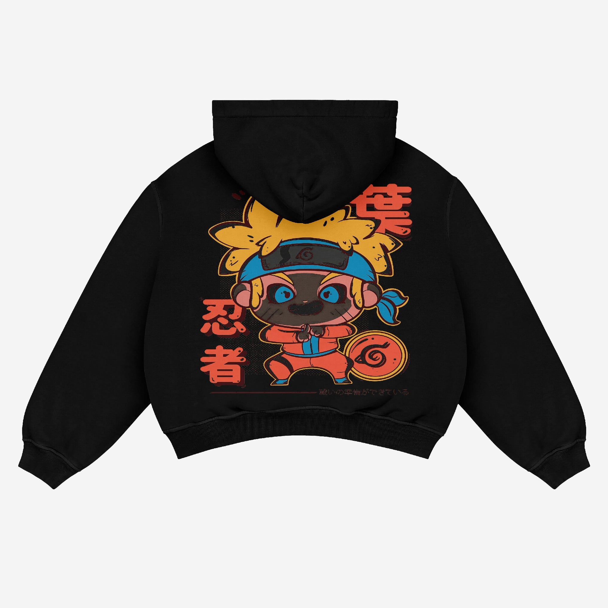 Exclusive Chibi Naruto Hoodie - Adorable Anime Apparel for True Naruto Fans - Seakoff