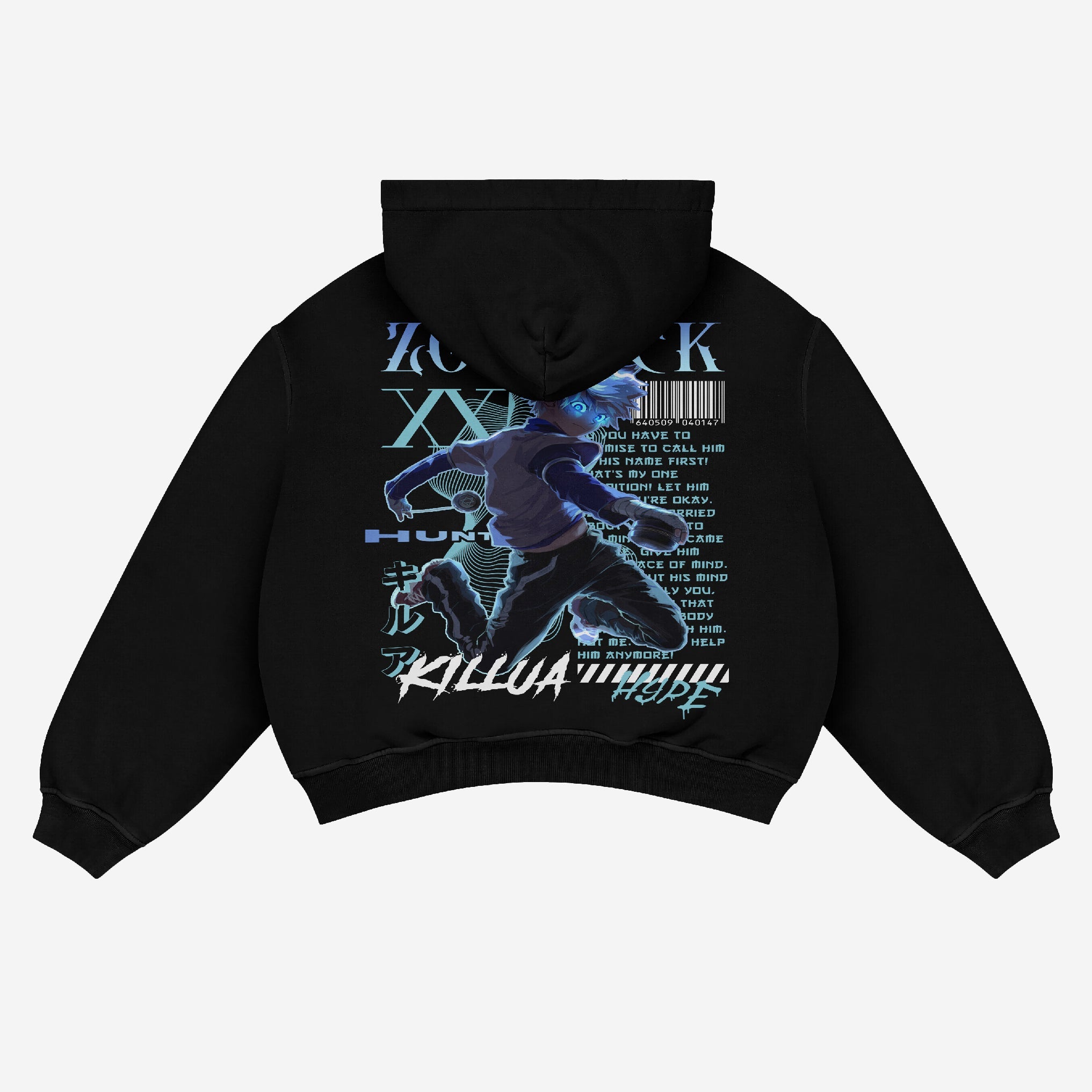 Exclusive Killua Zoldyck Lightning Anime Hoodie - High - Quality Hunter x Hunter Apparel - Seakoff
