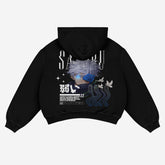 Exclusive Satoru Gojo Power Anime Hoodie - High - Quality Jujutsu Kaisen Apparel - Seakoff