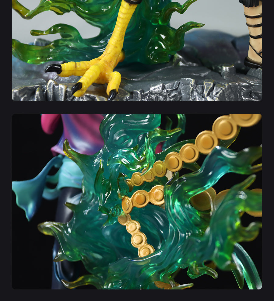 Figura Franky Action - 34 cm con efectos en llamas y detalles mecánicos, edición limitada - One Piece Coleccionable