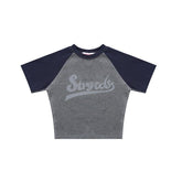 Graphic Crop Tee - Seakoff