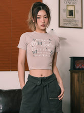 Graphic Crop Tee - Seakoff