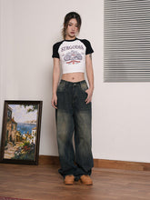 Graphic Crop Tee - Seakoff