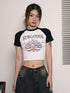 Graphic Crop Tee - Seakoff