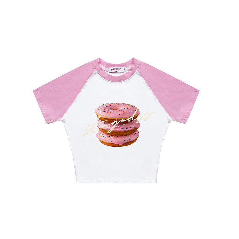Graphic Crop Tee - Seakoff