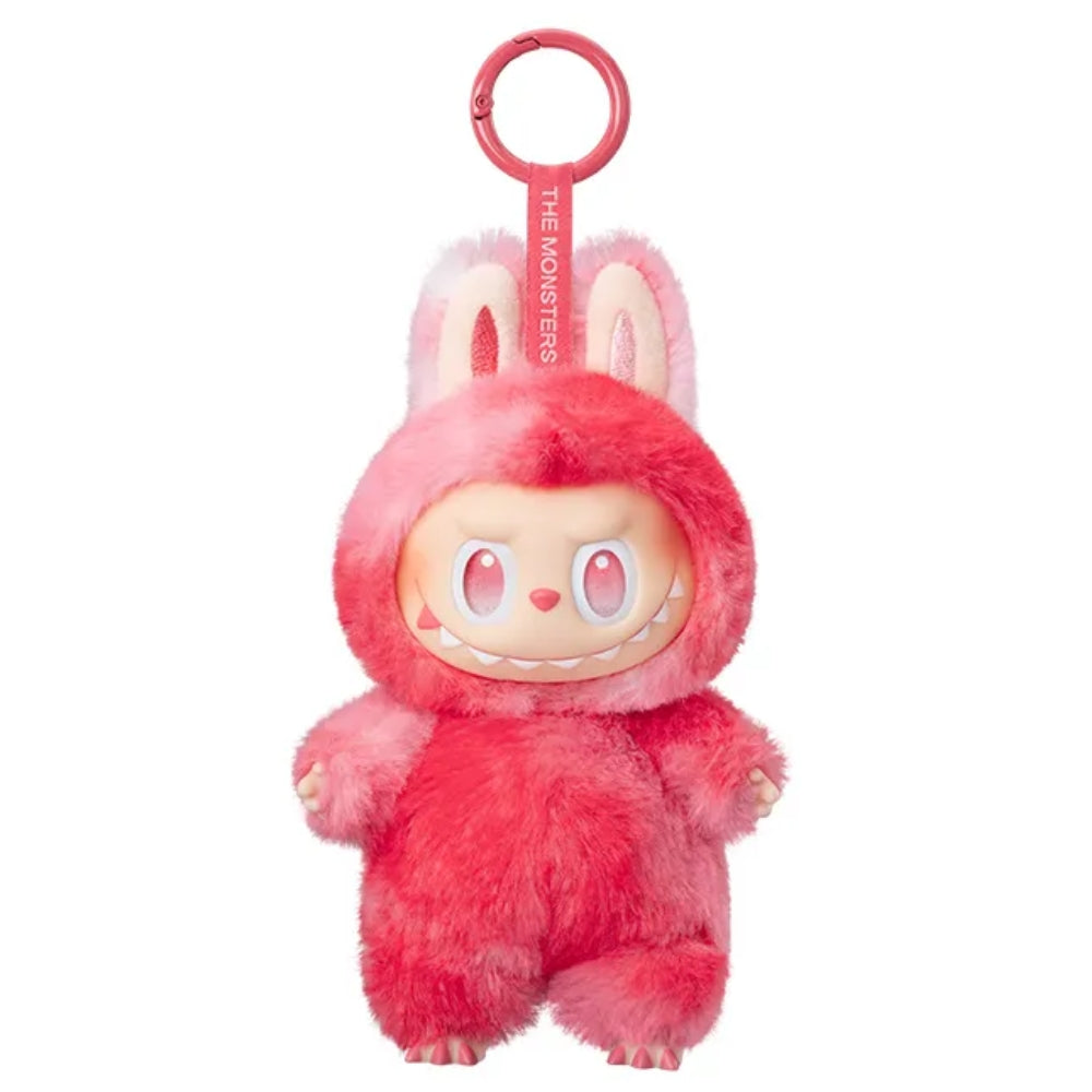 POP MART Labubu LOVE Plush Doll Keychain – The Monsters Energy Series Limited Edition