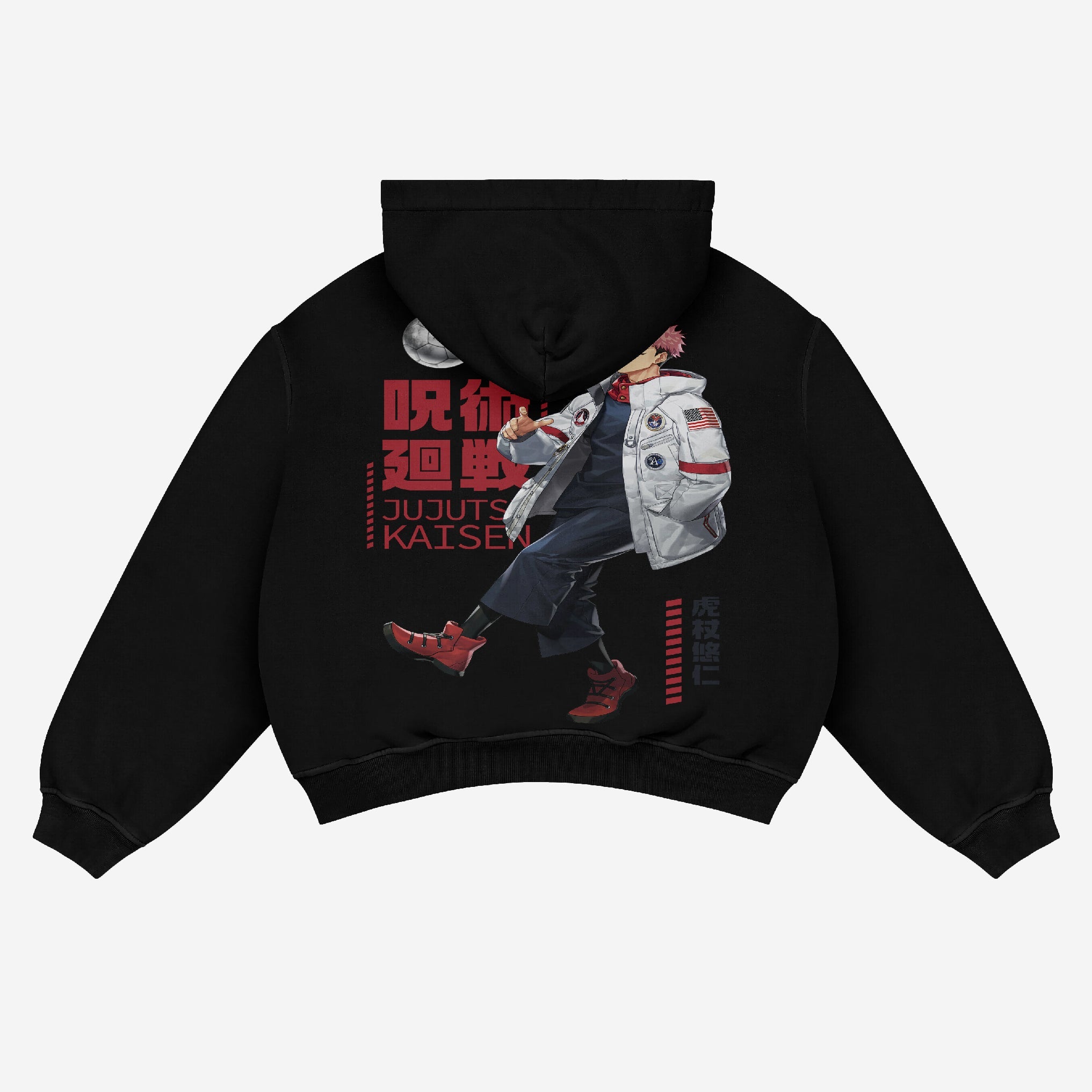 Jujutsu Kaisen NASA Hoodie - Itadori Yuji Anime Clothes Design - Seakoff