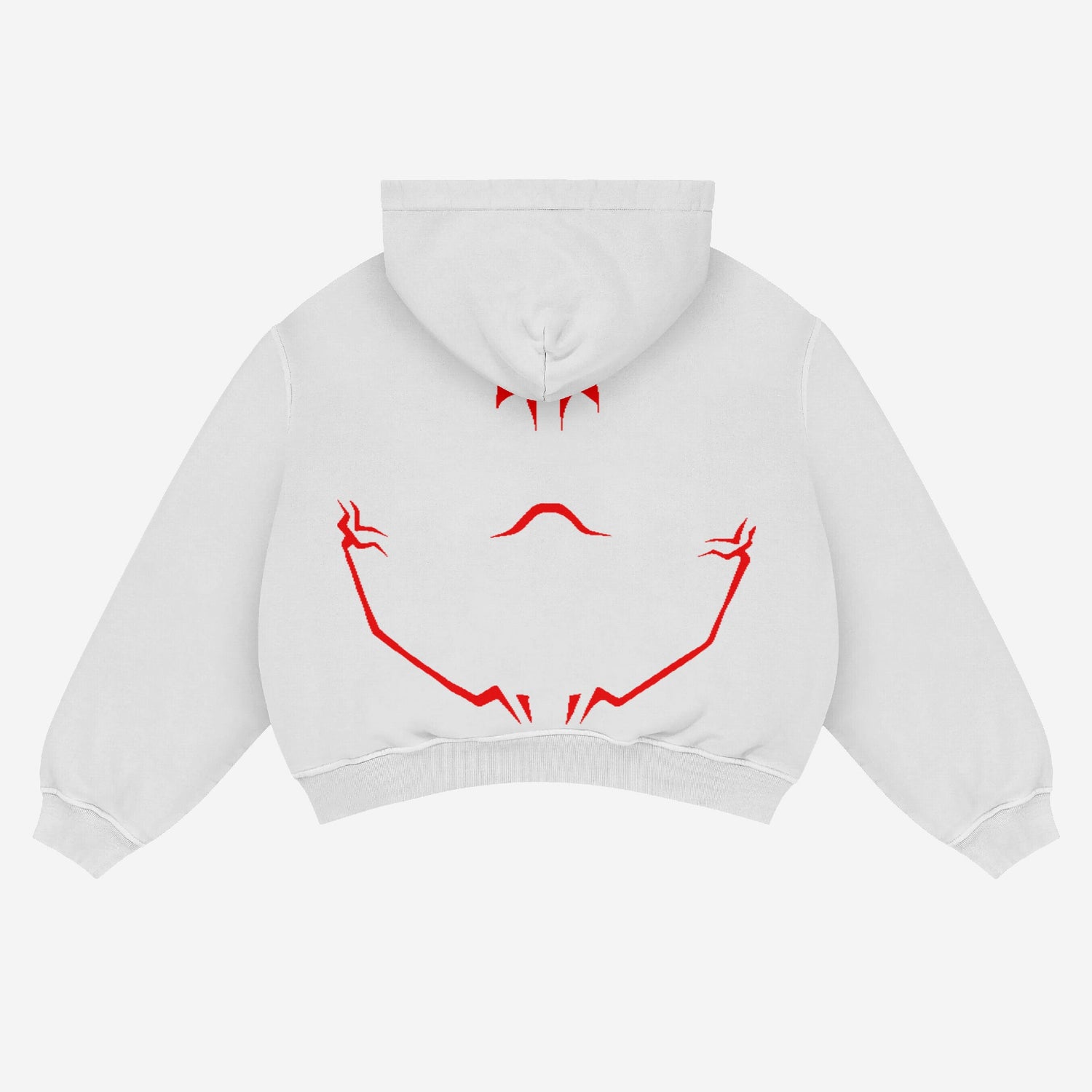 Jujutsu Kaisen Sukuna Minimalist Anime Hoodie - Embrace the King of Curses - Seakoff