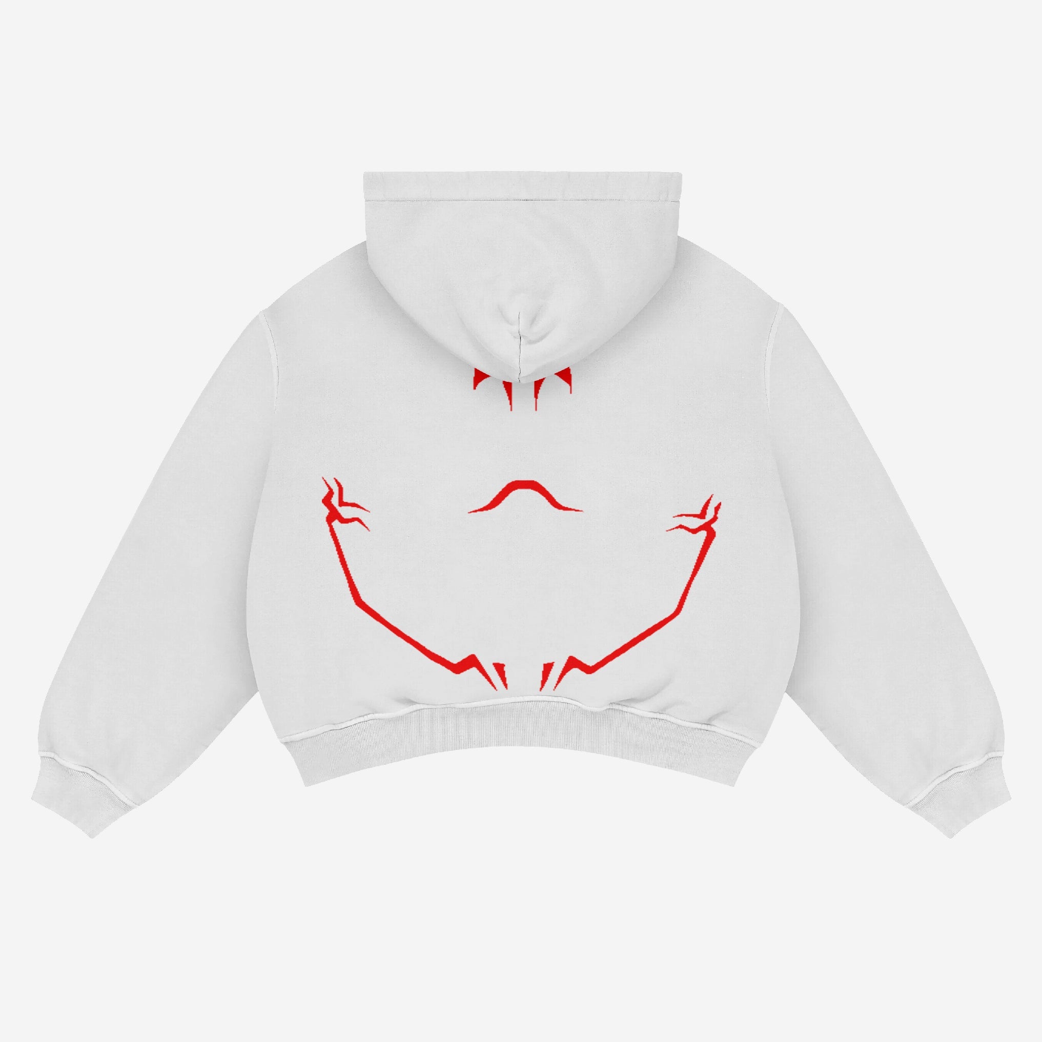 Jujutsu Kaisen Sukuna Minimalist Anime Hoodie - Embrace the King of Curses - Seakoff
