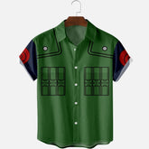naruto anime button up shirt - Seakoff
