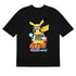 Naruto Shippuden Pikachu Ninja Crossover Graphic T - Shirt - Anime Mashup Apparel - Seakoff