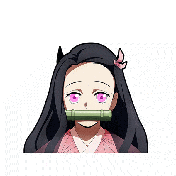 Nezuko Motion Sticker - Seakoff
