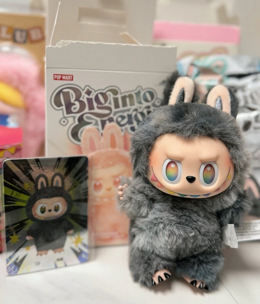 POP MART Labubu Secret Edition Plush Keychain – The Monsters Energy Series Ultra-Rare Collectible