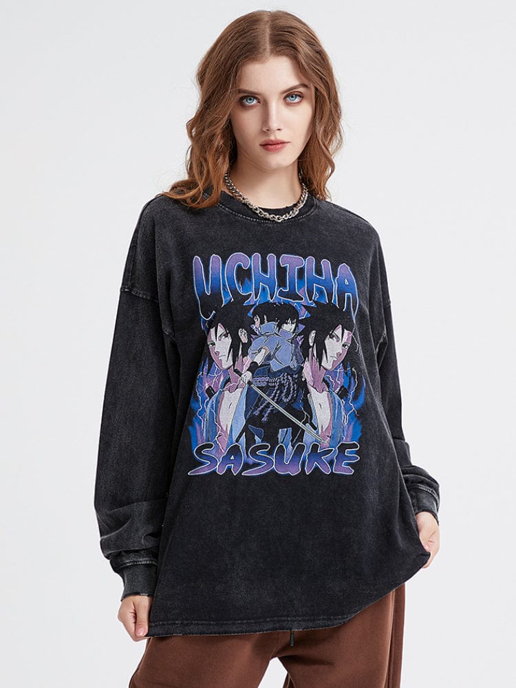 Sasuke Uchiha Long Sleeve - Seakoff