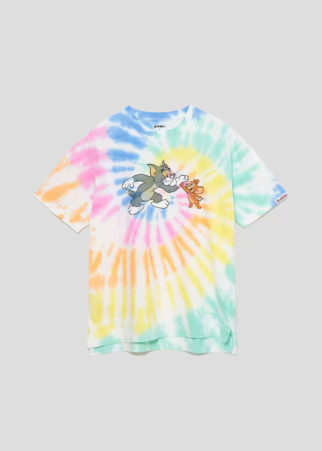 Tom and Jerry Tie Dye T - Shirts for Men and Women - Fun and Comfortable Casual Wear - Seakoff