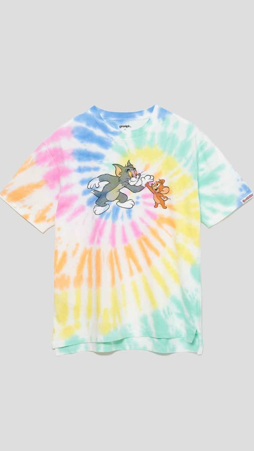 Tom and Jerry Tie Dye T - Shirts for Men and Women - Fun and Comfortable Casual Wear - Seakoff
