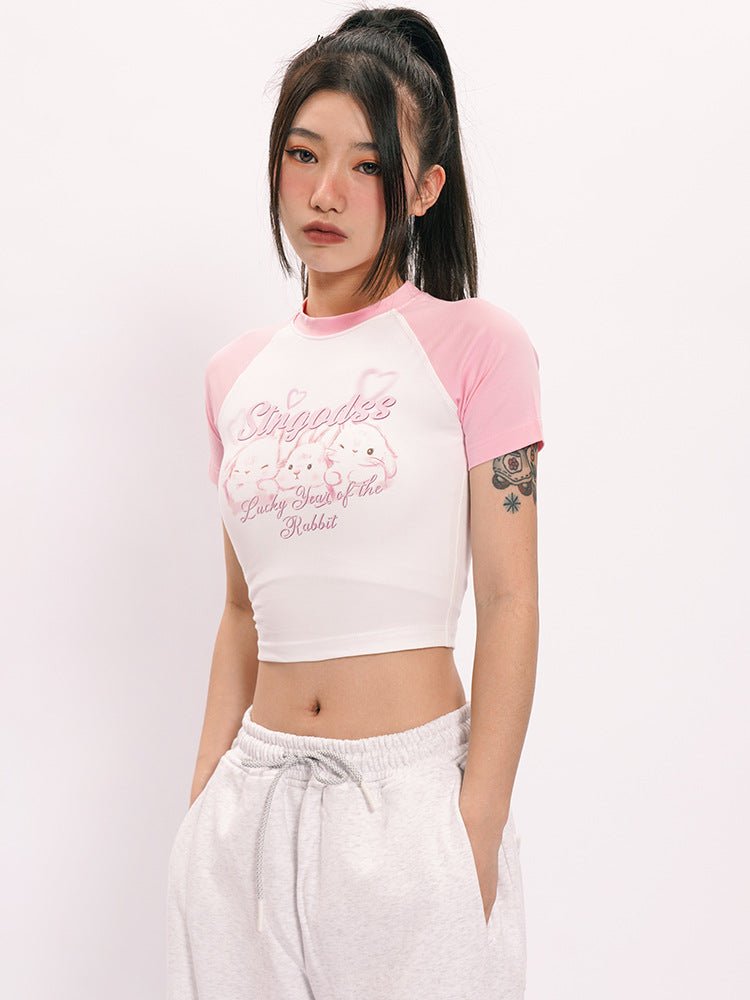 White Crop Tee - Seakoff