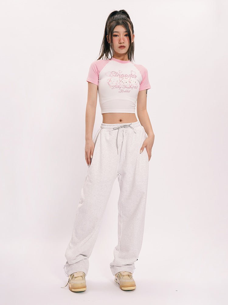 White Crop Tee - Seakoff