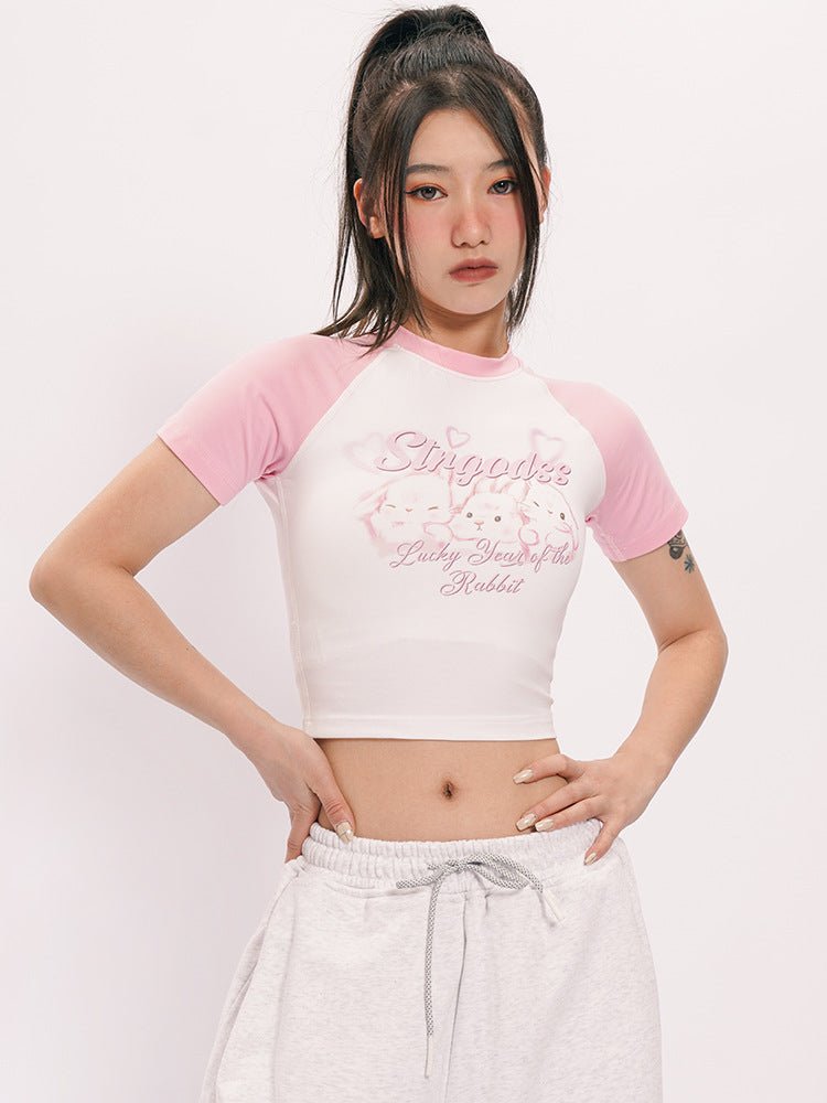 White Crop Tee - Seakoff
