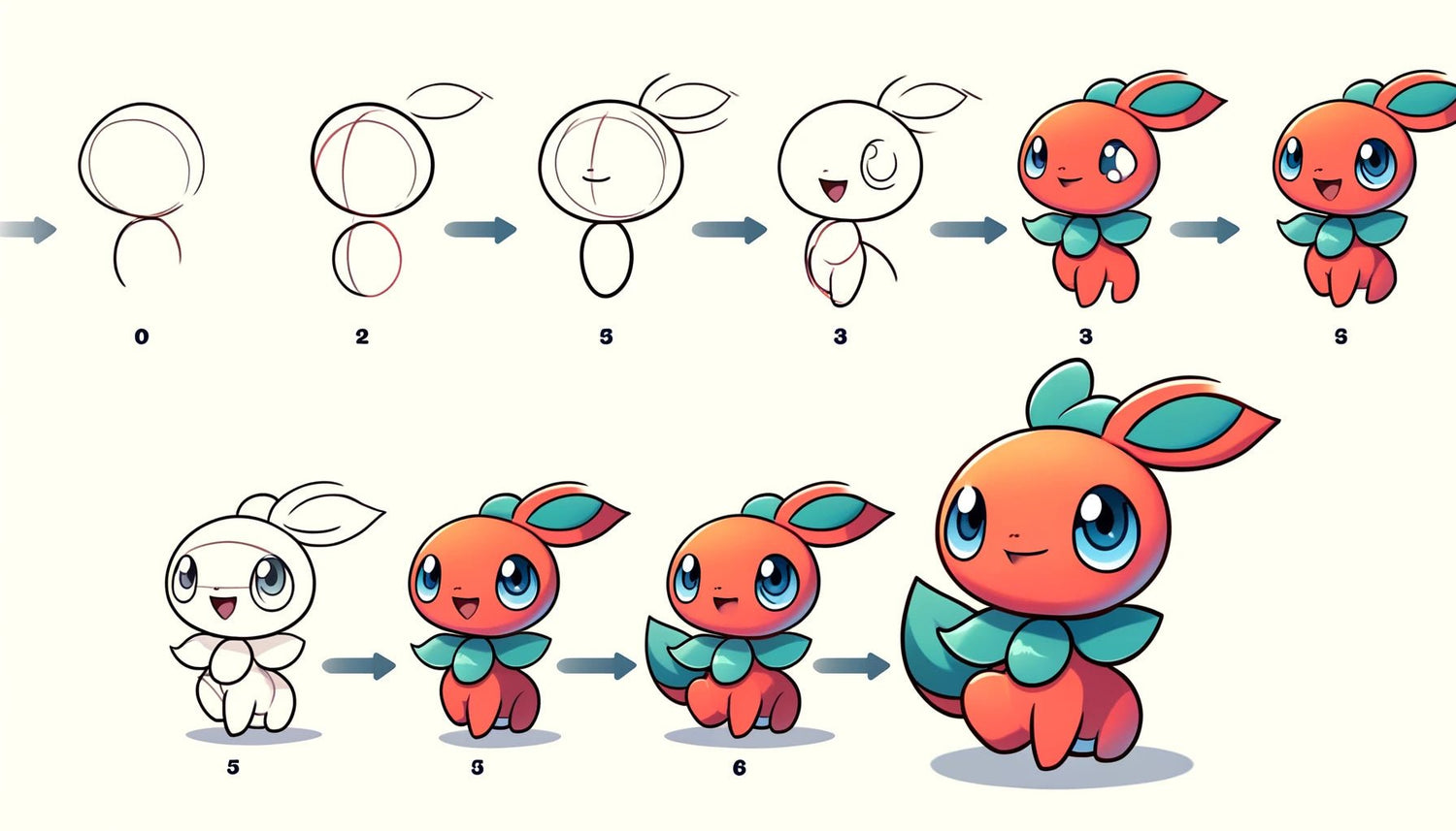 How to Draw a Pokémon: Masterclass Tutorial - Seakoff