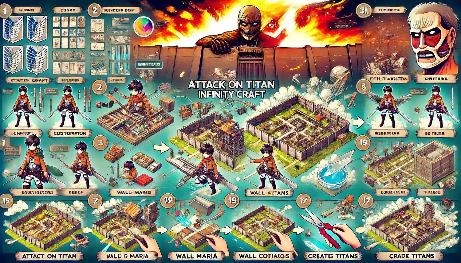 How to Make Attack on Titan in Infinity Craft: A Step-by-Step Guide - Seakoff