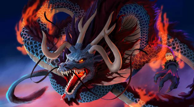 Kaido from One Piece: The Strongest Creature's Rise and Fall - Seakoff