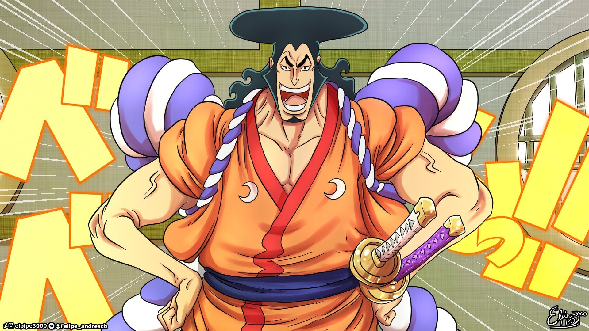Kozuki Oden from One Piece: Legacy, Height & Merch | Seakoff