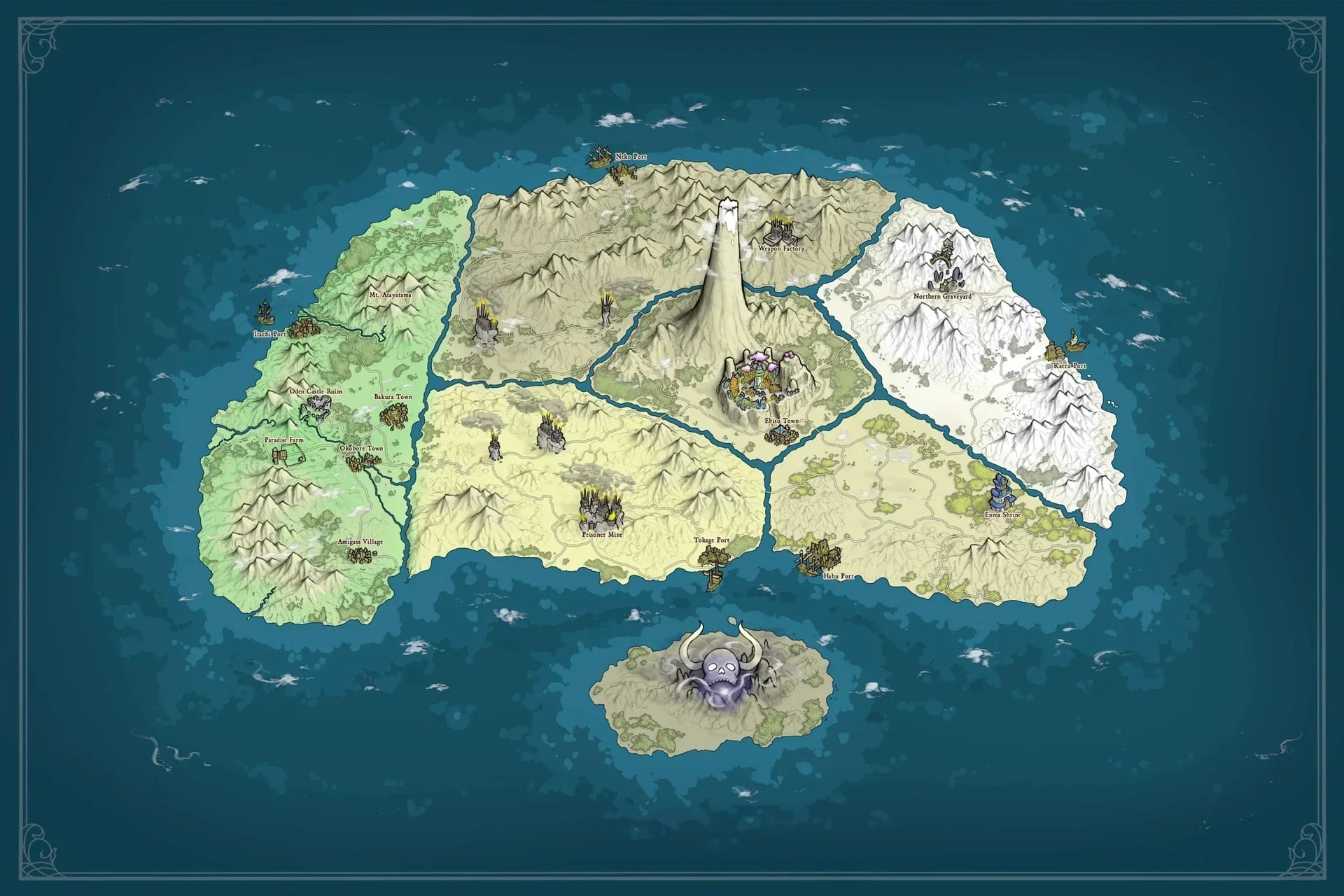 One Piece Map: Grand Line, New World, Luffy's Journey & Final