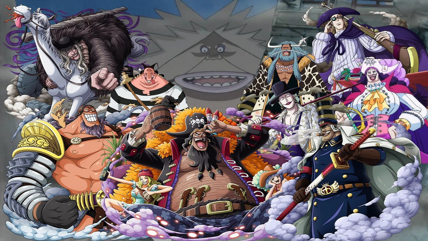 The Blackbeard Pirates from One Piece: Crew, Captains, and Infamous Jolly Roger - Seakoff