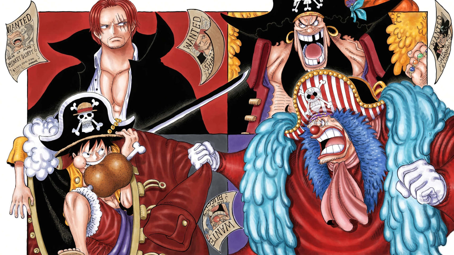 The Four Emperors in One Piece: The Yonko and Their Dominance Over the Seas - Seakoff