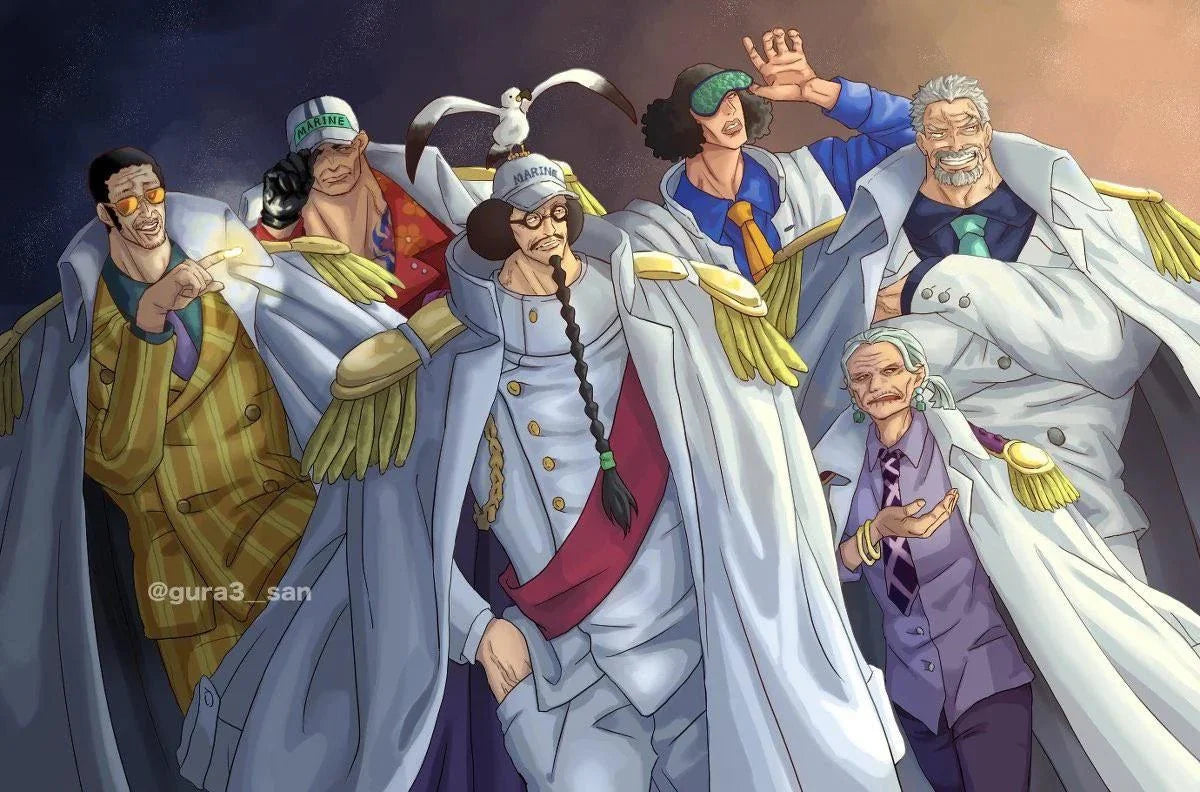 Vice Admiral Tsuru in One Piece: The Veteran Strategist of the Marines - Seakoff