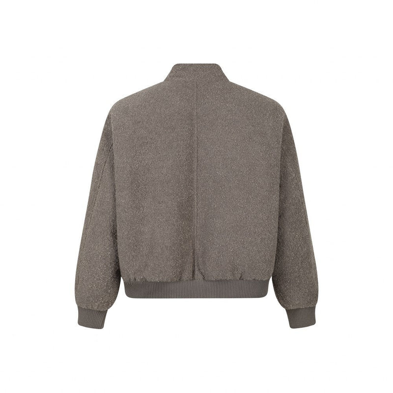 Omirad Textured Star Bomber Jacket | Streetwear Bomber
